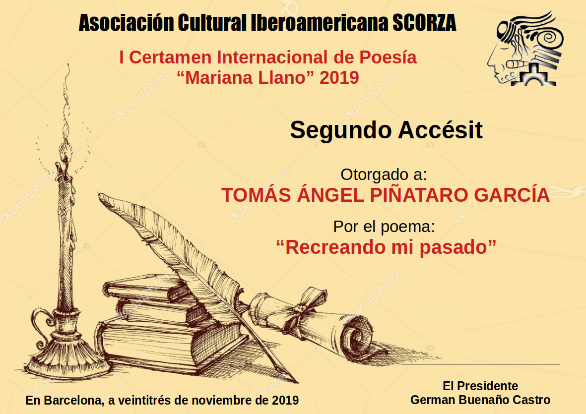 Diploma Segundo Accésit Diploma Segundo Accésit