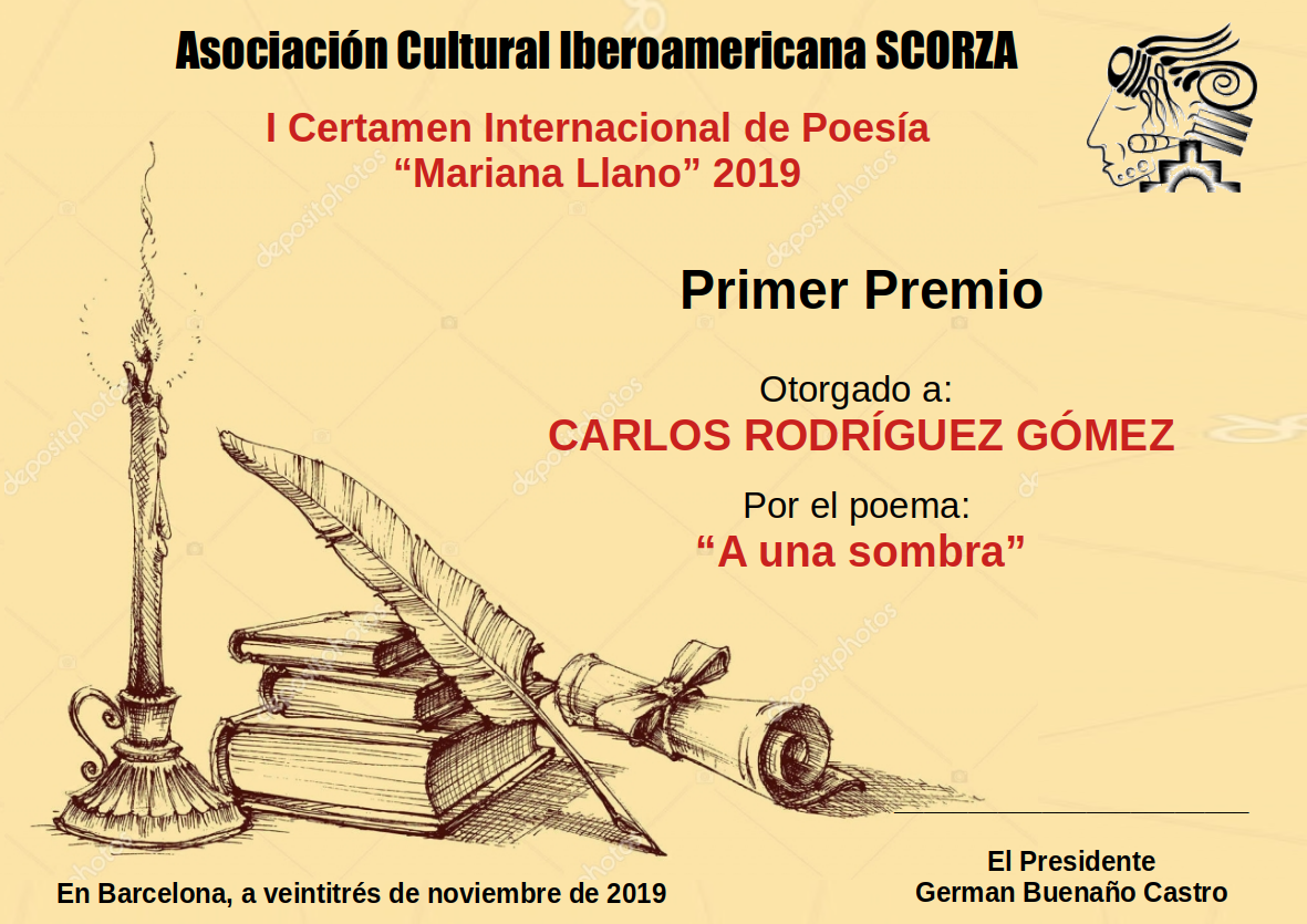 Diploma Primer Premio